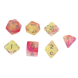 7 / Set De Dés Polyédriques En Plastique Pour Du0026D Dungeons And Dragons Game Toy Style 11