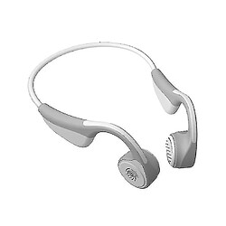 Universal Oreillette bluetooth sport à conduction osseuse V9 (chaux) 