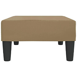 Acheter Maison Chic Repose-pied,Tabouret confortable Cappuccino 78x56x32 cm Similicuir -MN62961