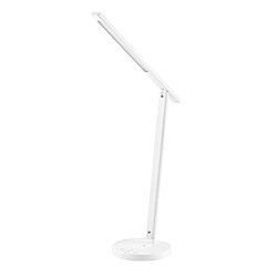 Lampe de bureau Tellur Smart WiFi, 12W, blanc, chaud, Qi 10W, USB 10W, réglable, blanc 