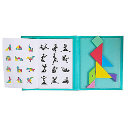 Universal Magnétique Puzzle 3D Puzzle Tangram Jeu Apprentissage Éducation Dessin Jeux de société Jouets Cadeaux 