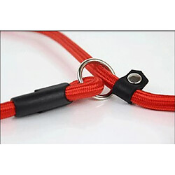 Avis Universal Ceinture multifonctionnelle pour chien P chaîne coulissante col pour animal de compagnie fil de marche corde en nylon pour chien chiot petit et grand chien traction pour animal de compagnie | ceinture (rouge)