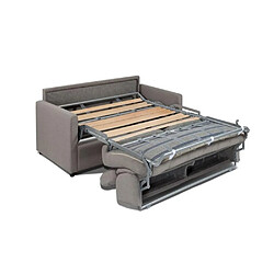 Inside 75 Canapé MASTER express matelas 18 cm sommier lattes RENATONISI XXL 180 cm tweed rose