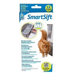 Cat-it SMARTSIFT sac biodégradable 40L + 12 sacs 