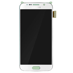 Ecran LCD Original Complet Remplacement Samsung Galaxy S6 – Blanc