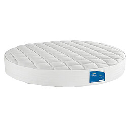 Vente-Unique Matelas rond 220 x 220 cm ép.25cm - ROMA de DREAMEA PLAY 