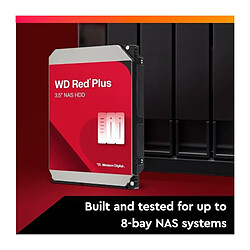 Avis Disque dur Interne - WESTERN DIGITAL - Red Plus - 2To - 3.5 - Dédié NAS - 5400 RPM Class - SATA 6 GB/s (WD20EFPX)