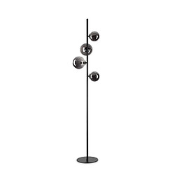 Ideal Lux Lampadaire à 4 bras multiples noir, interrupteur intégré, non dimmable Matériau : Verre,MétalColoris : NoirNombre d'ampoules : 4Type d'ampoule : G9Puissance max par ampoule (W) : 15Ampoules incluses : OuiIP : 20Hauteur en Cm : 164Longueur