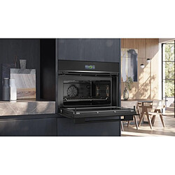 Four combiné mo intégrable 45l noir - CM724G1B1 - SIEMENS pas cher