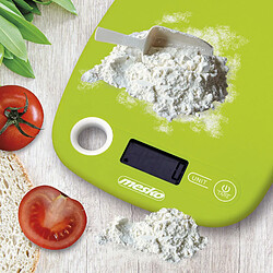 Balance de Cuisine Numérique, 5 kg, Écran LCD, Haute Précision, Multifonction, , Vert, Mesko, MS3159G