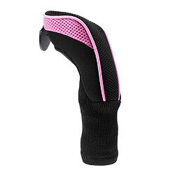 maille long cou club de golf tête de secours couvre golf hybride ut tête rose