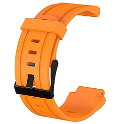 Avis Wewoo Bracelet pour montre connectée Dragonne Sport en silicone Garmin Forerunner 225 Orange