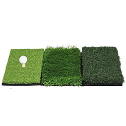 Tapis de Practice Golf Ruff Semi-Ruff et Fairway 3 en 1 