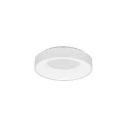 NOVA LUCE Plafonnier RANDO THIN Sable Blanc LED 30 W