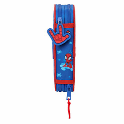 Acheter Plumier double Spidey Rouge Bleu 12.5 x 19.5 x 4 cm (28 Pièces)