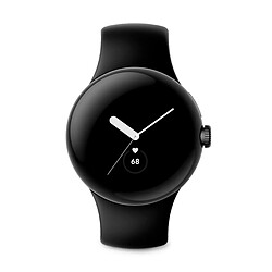 Avis Google Pixel Watch LTE 41mm Noir (Matte Black) et Bracelet Sport Noir (Obsidian) GA04300