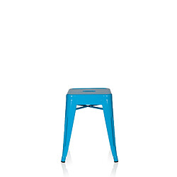 Tabouret VANTAGGIO métallique bleu clair hjh OFFICE 