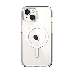 Speck Coque pour iPhone 14 MagSafe Presidio Perfect Clear Geo Antichoc Transparent