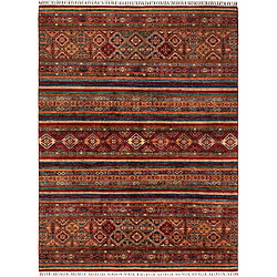 Vidal Tapis de laine 287x211 multicolore Torkman