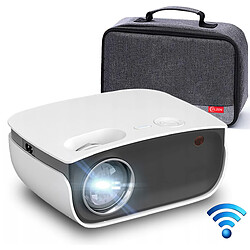 FLZEN Vidéoprojecteur Mini Wifi Portable 4000 Lumens 720p