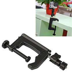 Wewoo Support Holder pour GoPro HERO4 / 3+ / 3/2/1, Taille de pince: 1 - 6 cm de table de + Adaptateur de trépied