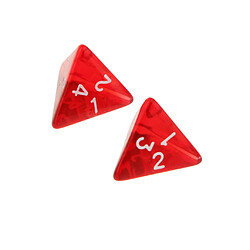 Acheter 20x Dés à Jouer Dés de 4 Faces Jeux de Role Donjons et Dragons D & D Dice