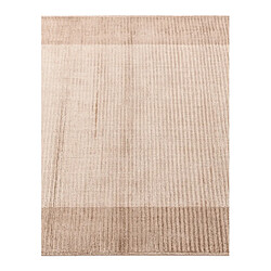 Vidal Tapis de couloir en laine 396x81 brun Darya pas cher