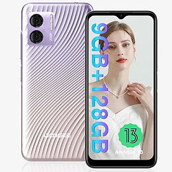 NC Smartphone DOOGEE N50S - Rose - 6.52 pouces - 9 Go + 128 Go - 20MP - Double SIM