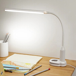 Wewoo Lampe B5 5W 24 LED protection des yeux pince de table sans à-coups dimmable Bendable Touch Control de lecture