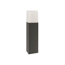 NOVA LUCE potelet Lumineuse e STICK Gris Foncé & Blanc E27 16 W H25