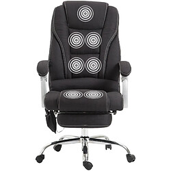 Non Chaise de bureau en tissu Pacific avec fonction massage