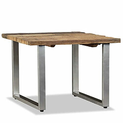 Avis Maison Chic Table basse,Table Console Table d'appoint, Table pour salon Bois de récupération massif 55 x 55 x 40 cm -MN50370