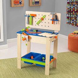 KidKraft Établi jouet avec outils 54,6 x 37,5 x 80 cm 63329