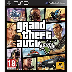 Jeu PS3 Grand Theft Auto V (GTA 5) - Rockstar Games - Standard - Action - Français