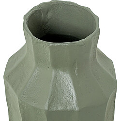 Vase Alexandra House Living Vert Aluminium 16 x 16 x 42 cm 