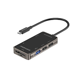 Promate Primehub-Lite Hub USB HDMI 4K@30Hz, 3x USB-A 3.0/2.0