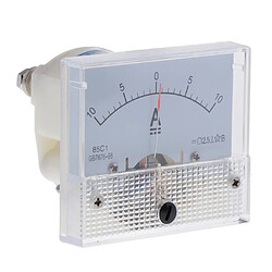 Ampèremètre Analogique à Compteur CC Ampèremètre Jauge De Courant 85C1 0-10A