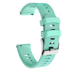 Avis Wewoo Bracelet pour montre connectée en silicone Smart Watch Garmin Forerunner 245 vert menthe