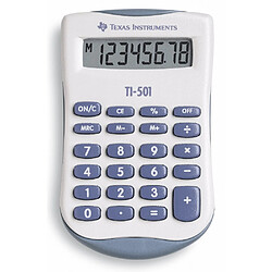 Texas Instruments TI-501 - Blanc Calculatrice de poche 