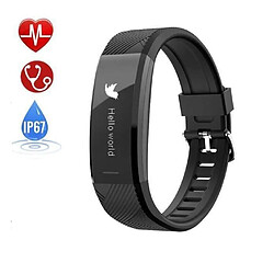 Montre Connectée Podometre Smartwatch Bracelet Connecté Écran Couleur Etanche IP67 Femme Homme Enfant Sport Cardio Fitness Tracker d