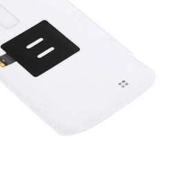 Wewoo Coque arrière blanc pour LG K10 Couverture arrière avec puce NFC pièce détachée pas cher