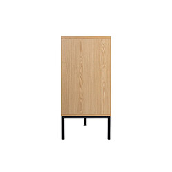 Bestmobilier Nagato - buffet bas - bois - 150 cm pas cher