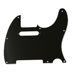 3-Ply Black 8-Hole Telecaster Pickguard Fender