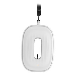 Collier Purificateur D'air Portable Assainisseur D'air Portable à Ions Négatifs Blanc