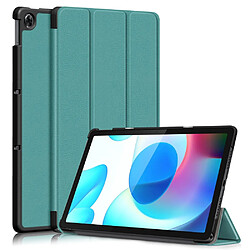 Etui en PU fonction d'éveil/veille automatique avec support, vert pour votre Realme Pad