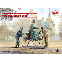 Icm Maquette Voiture Maquette Camion Benz Patent-motorwagen 1886 With Mrs. Benz &amp; Sons