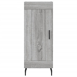 Acheter vidaXL Buffet Sonoma gris 34,5x34x90 cm Bois d'ingénierie