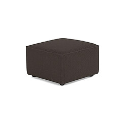 Lisa Design Arty - pouf d'appoint - en tissu mailles 3D Arty - pouf d'appoint - en tissu mailles 3D - Gris foncé