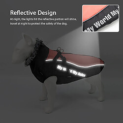 Acheter Universal Vêtements pour chiens épais Vêtements pour chiens réflecteurs Vêtements à main Vestes imperméables Vêtements pour animaux de compagnie Vestes avec col en fourrure