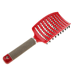 salon poils brosse à cheveux coiffure cheveux scalp massage vent paddle peigne rouge pas cher